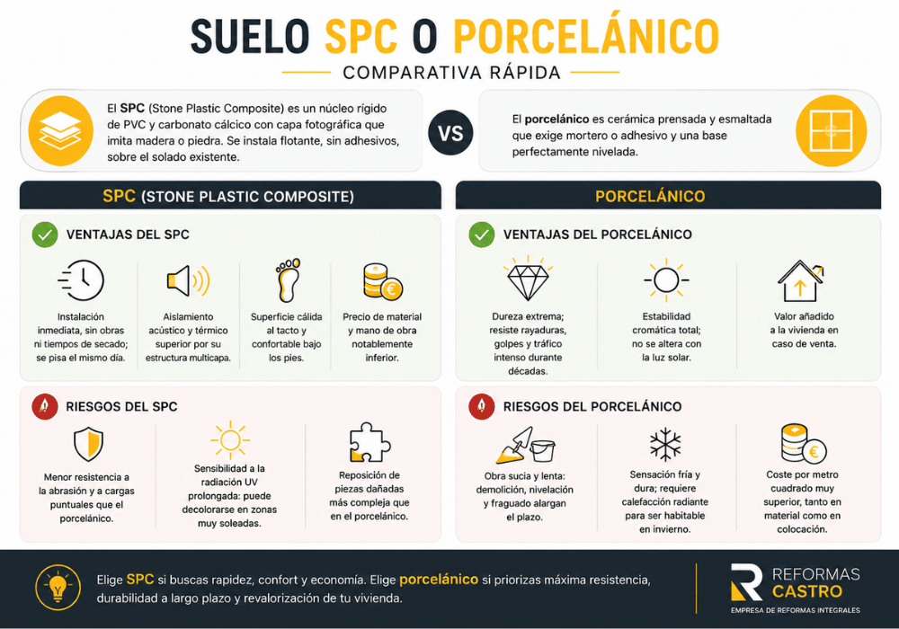 suelo SPC o porcelanico suelo SPC o porcelanico